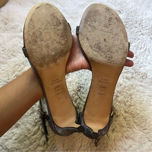 Stuart Weitzman Nunaked Pyrite Nocturn, 9.5 - Picture 14 of 14